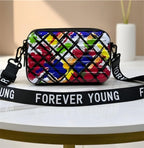 IMPORTED PRINTED FIBER  CROSSBODY FOR WOMEN 🎀
