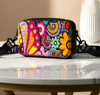 IMPORTED PRINTED FIBER  CROSSBODY FOR WOMEN 🎀