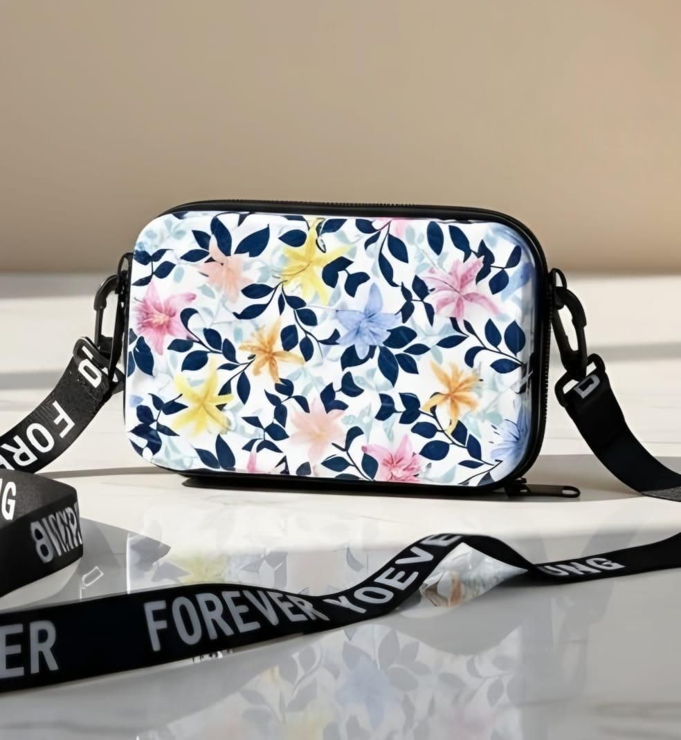 IMPORTED PRINTED FIBER  CROSSBODY FOR WOMEN 🎀