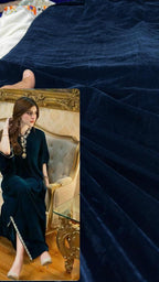 Velvet 2-Piece Suit 5Yards  in Superior Quality Micro Velvet