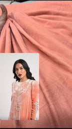 Velvet 2-Piece Suit 5Yards  in Superior Quality Micro Velvet