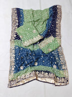 New Design Hand MADE  Beautiful Gotta Chunri Suits  2 Pcs