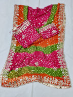 New Design Hand MADE  Beautiful Gotta Chunri Suits  2 Pcs