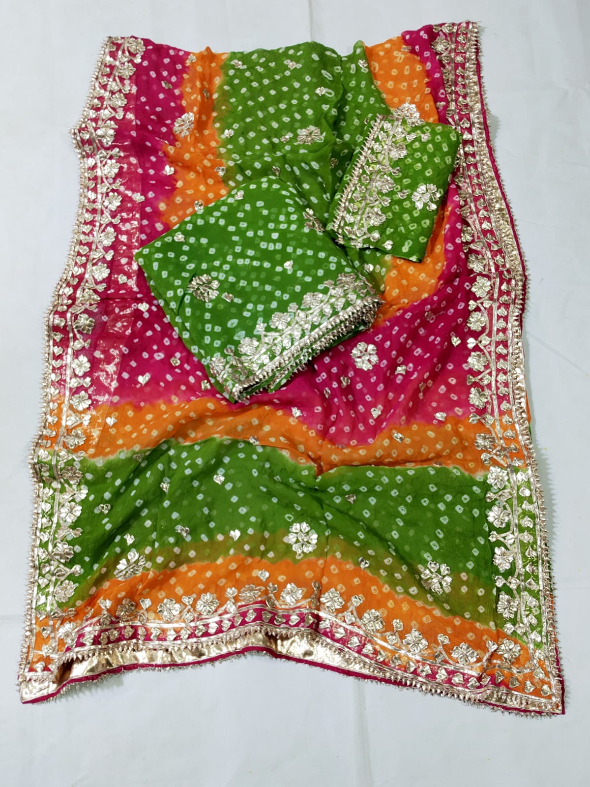 New Design Hand MADE  Beautiful Gotta Chunri Suits  2 Pcs