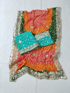 New Design Hand MADE  Beautiful Gotta Chunri Suits  2 Pcs