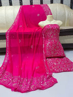 New Arrival New Design   Hand MADE  Beautiful Press Gotta Chicken Kari Suits