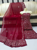 New Arrival New Design   Hand MADE  Beautiful Press Gotta Chicken Kari Suits