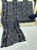 Premium Wedding Collection Bareeze Pure Velvet Outfit With Shirt Dupata and Trouser 3 Pcs