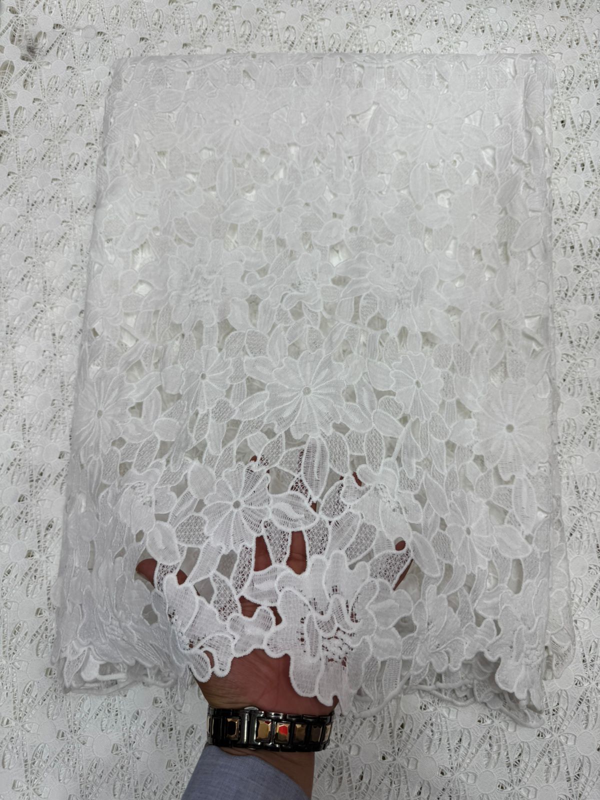 Beautiful Crochet Net Cutwork Shirts