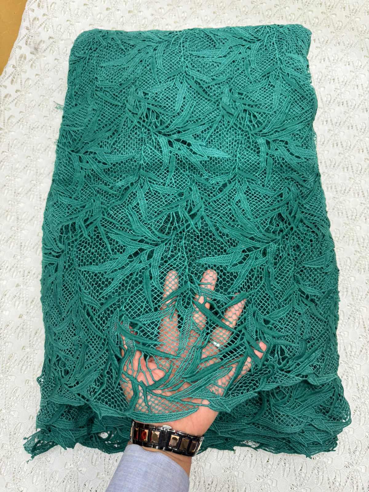 Beautiful Crochet Net Cutwork Shirts