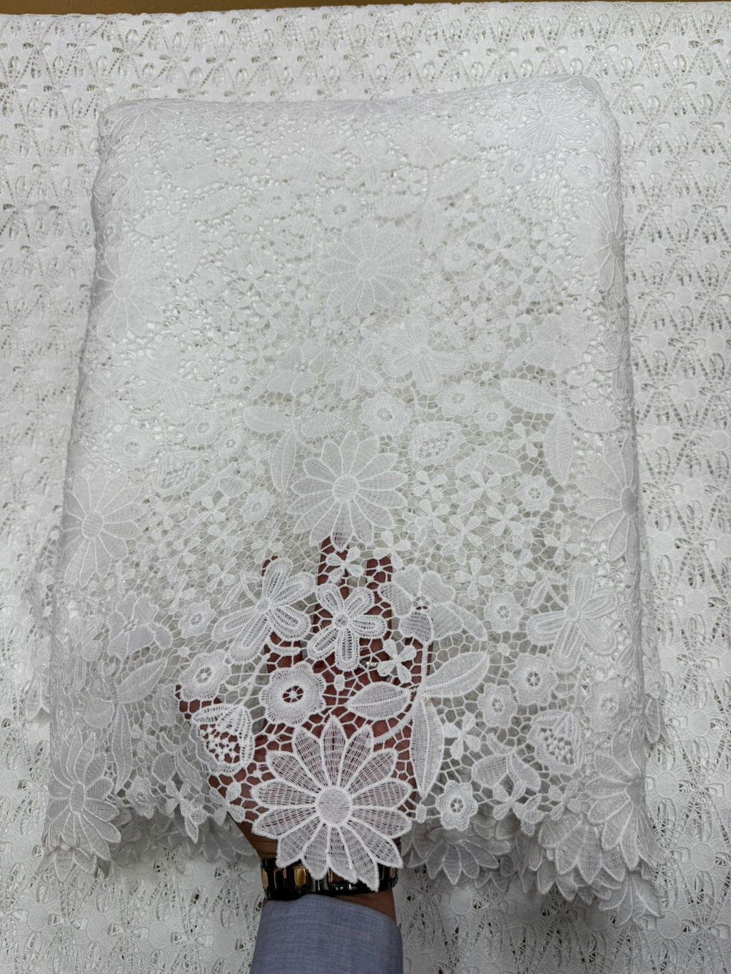 Beautiful Crochet Net Cutwork Shirts