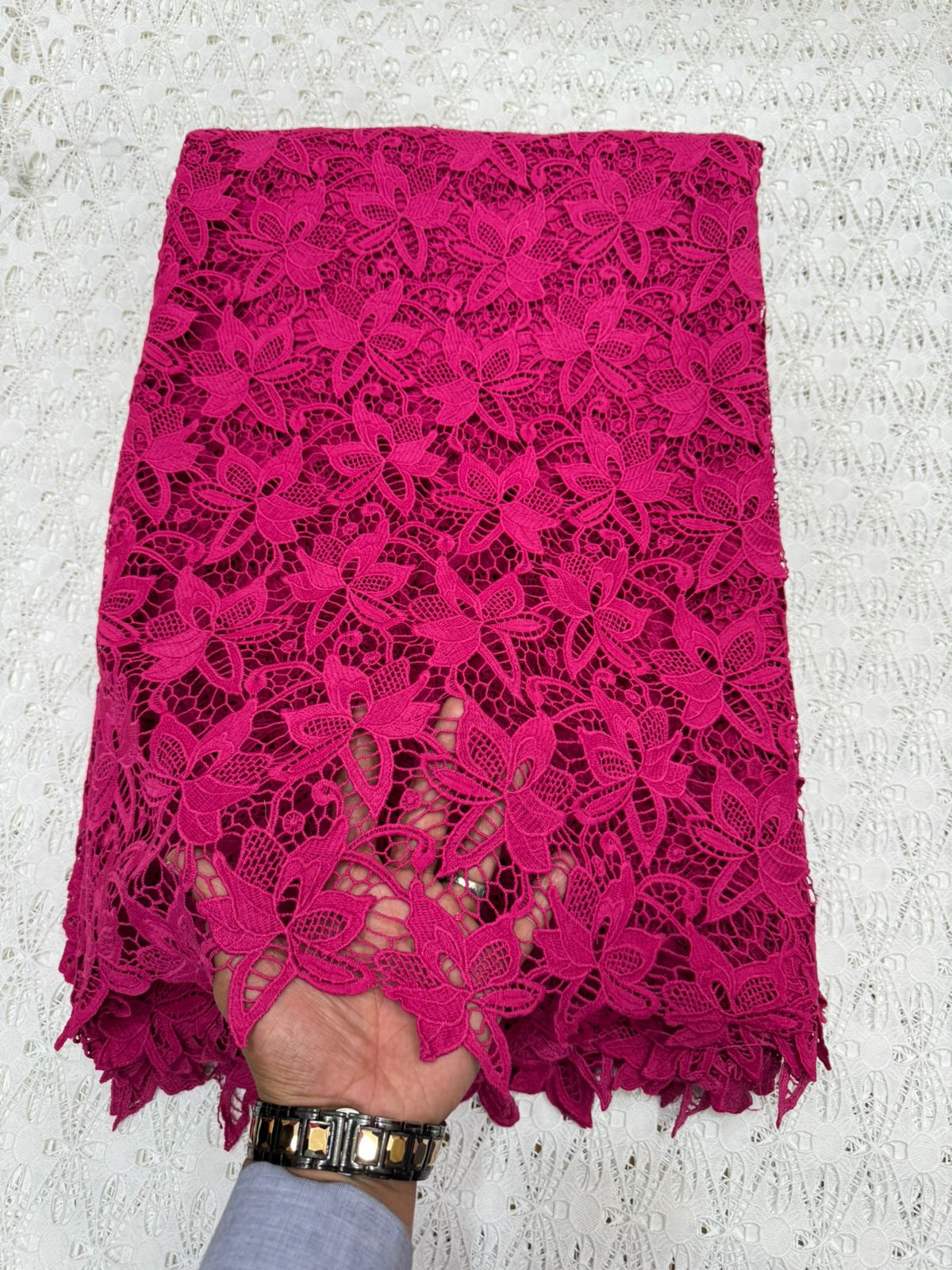 Beautiful Crochet Net Cutwork Shirts