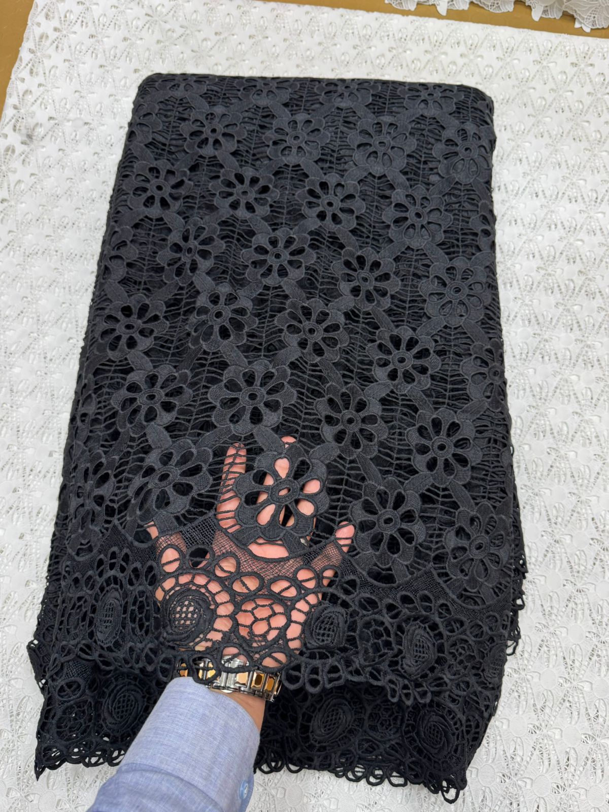 Beautiful Crochet Net Cutwork Shirts