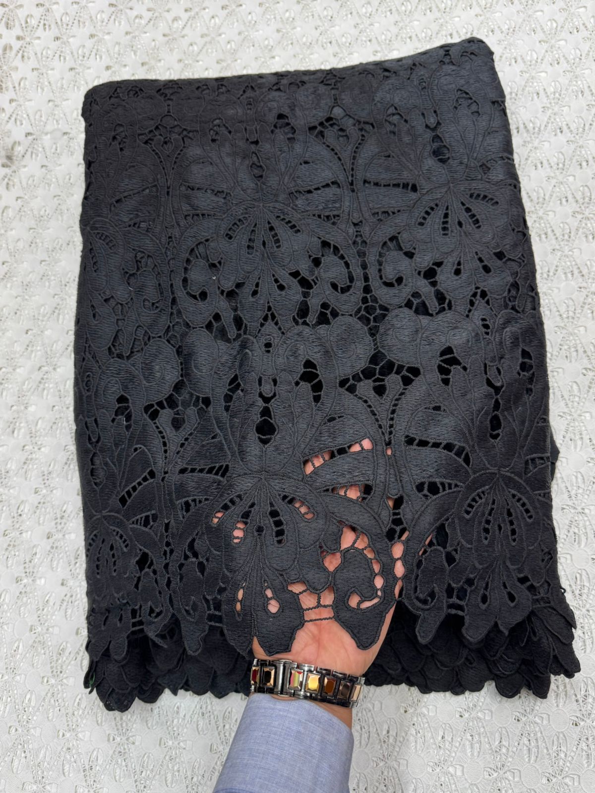 Beautiful Crochet Net Cutwork Shirts