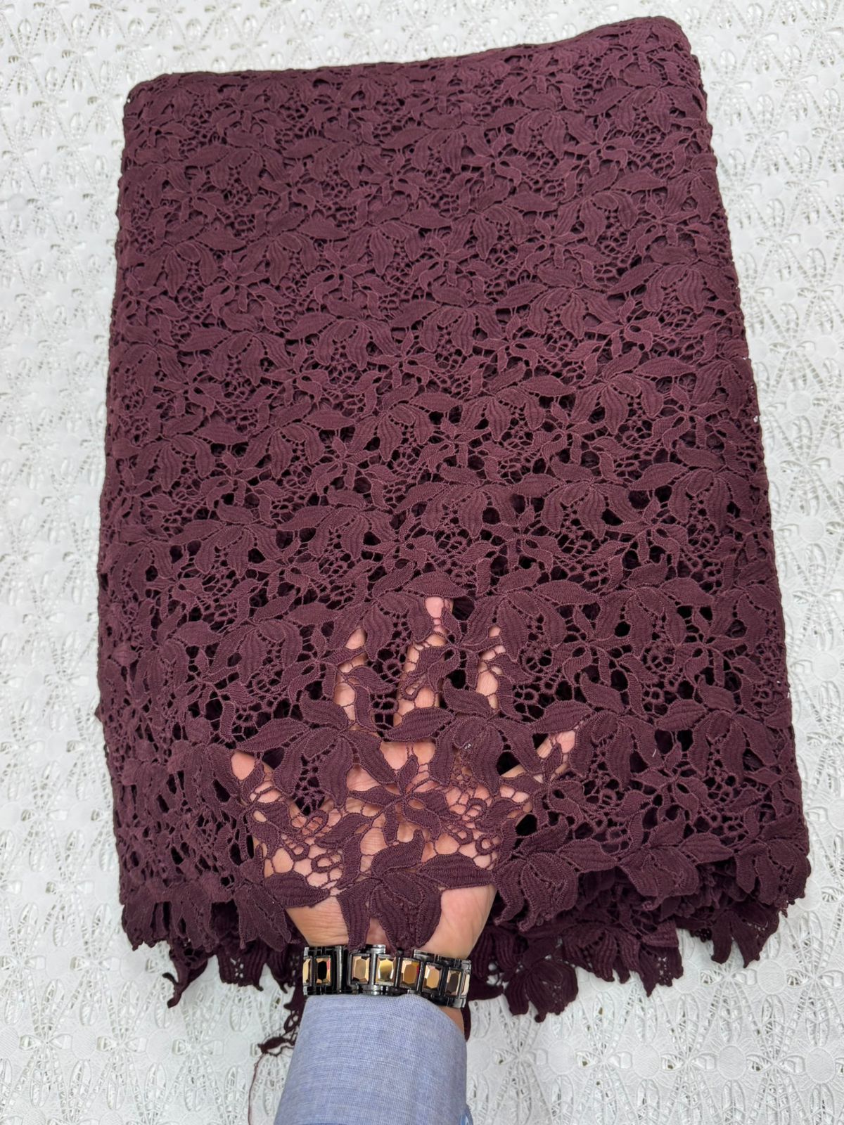 Beautiful Crochet Net Cutwork Shirts