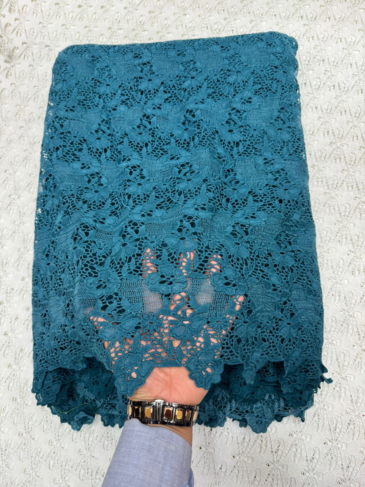 Beautiful Crochet Net Cutwork Shirts