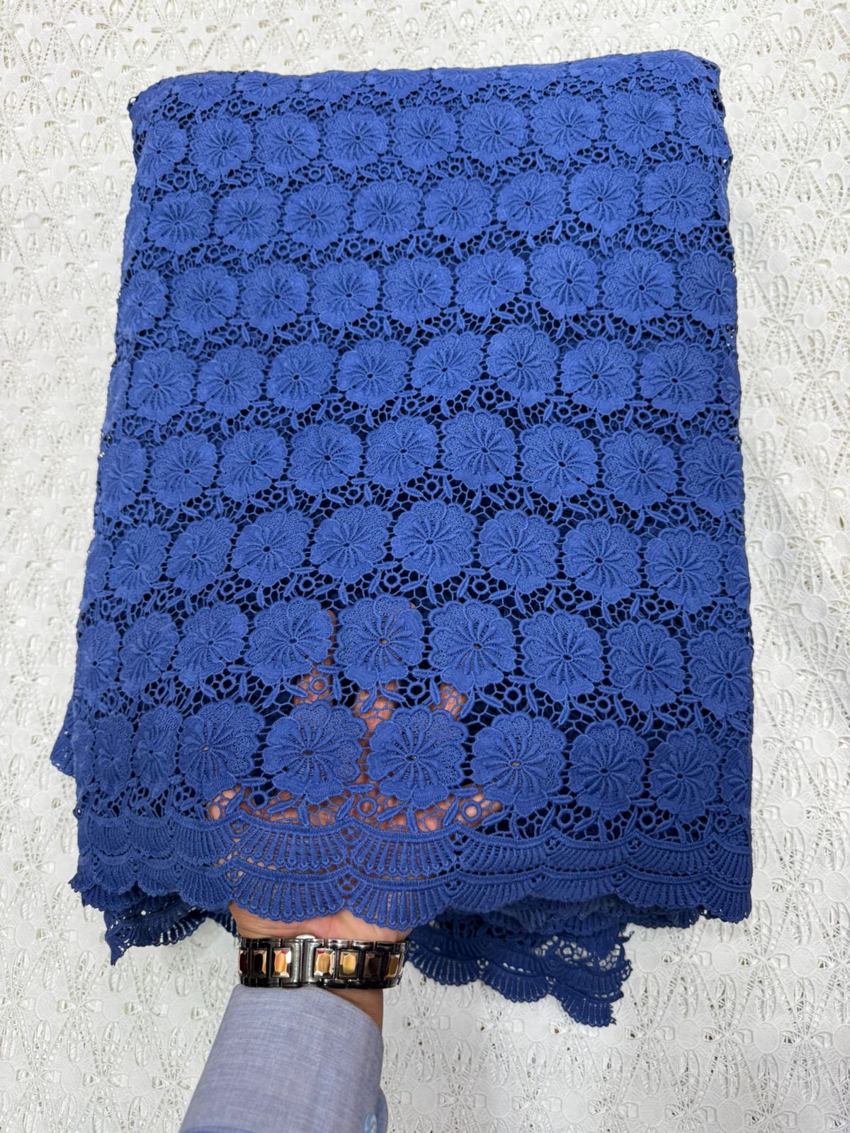 Beautiful Crochet Net Cutwork Shirts