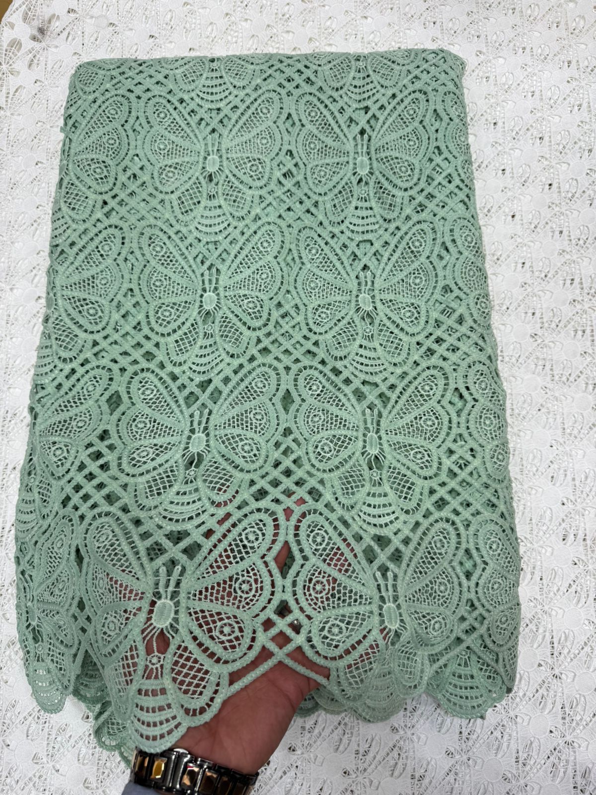 Beautiful Crochet Net Cutwork Shirts