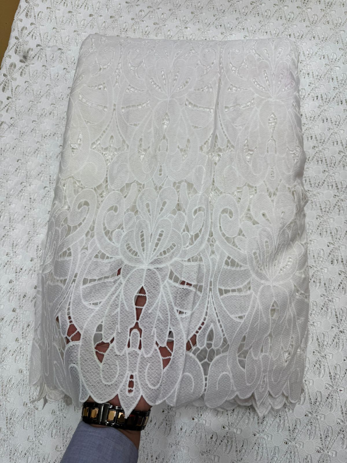 Beautiful Crochet Net Cutwork Shirts