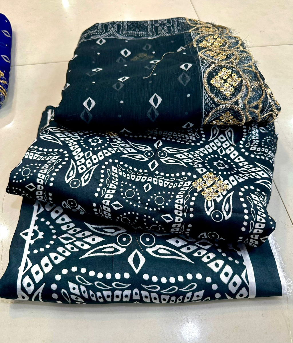 Shamose Silk 3 Pcs Coords Katori Work