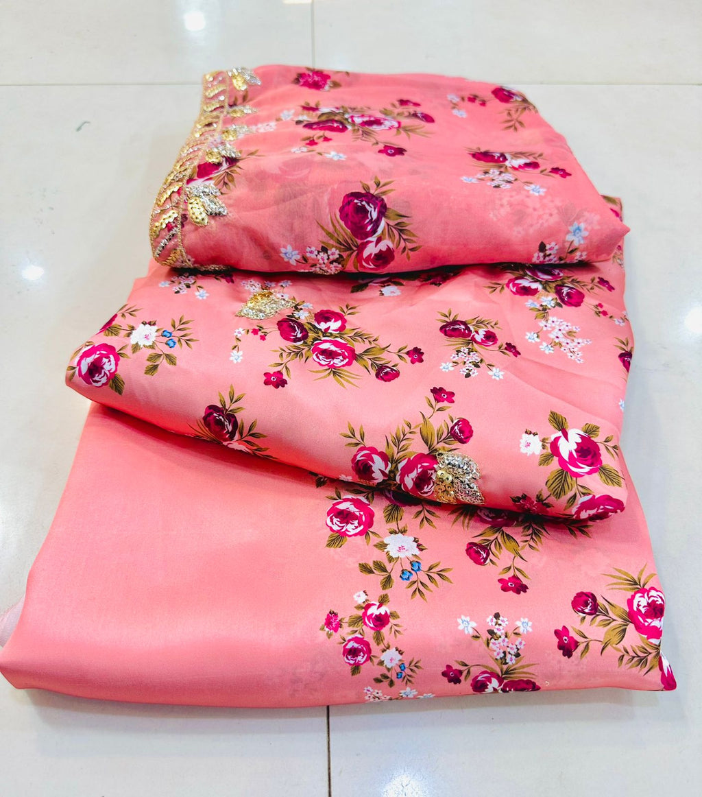 Shamose Silk 3 Pcs Coords Katori Work