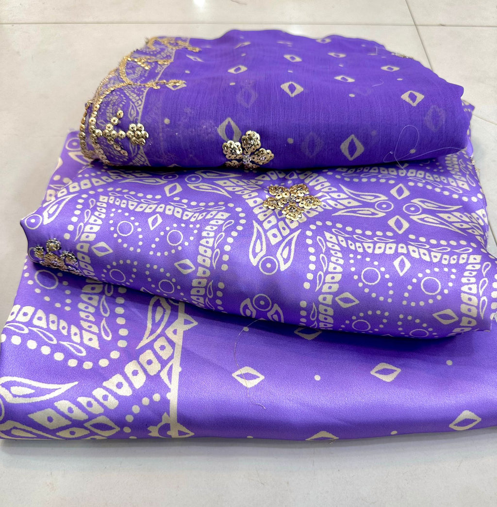 Shamose Silk 3 Pcs Coords Katori Work