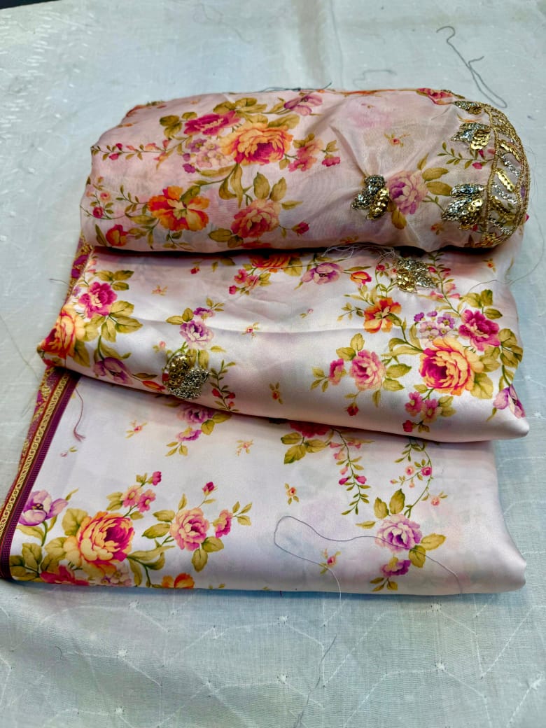 Shamose Silk 3 Pcs Coords Katori Work