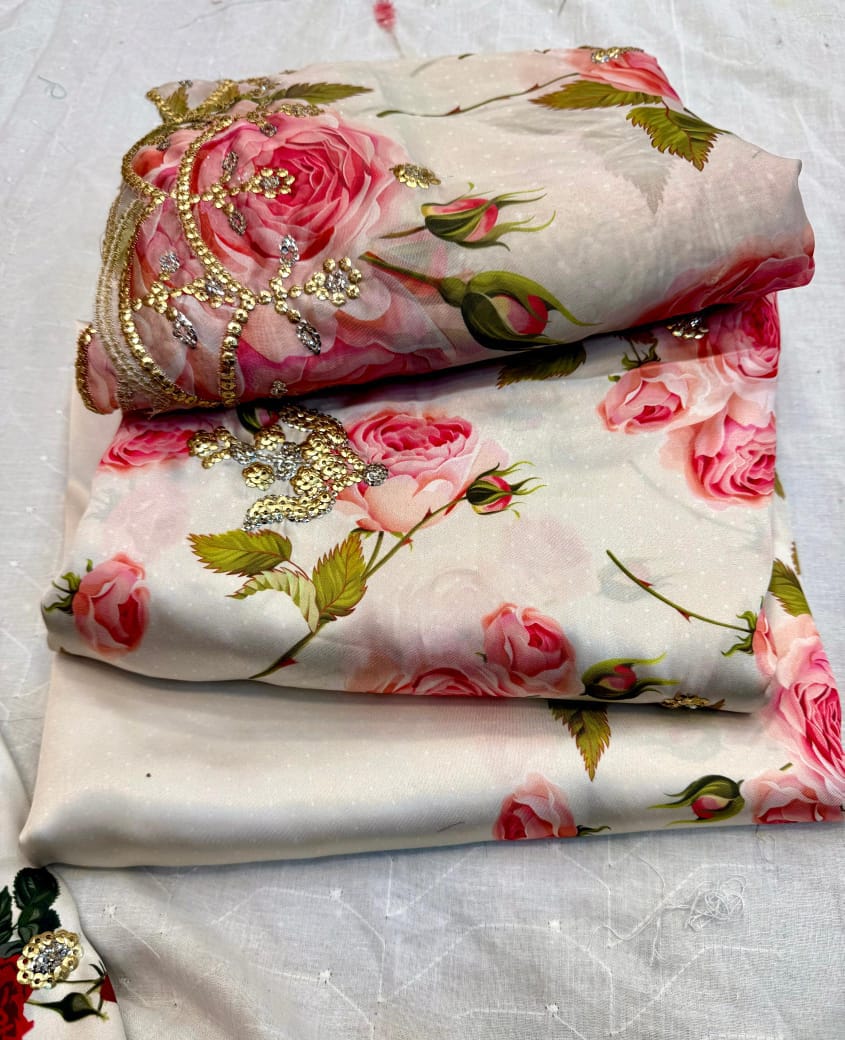 Shamose Silk 3 Pcs Coords Katori Work