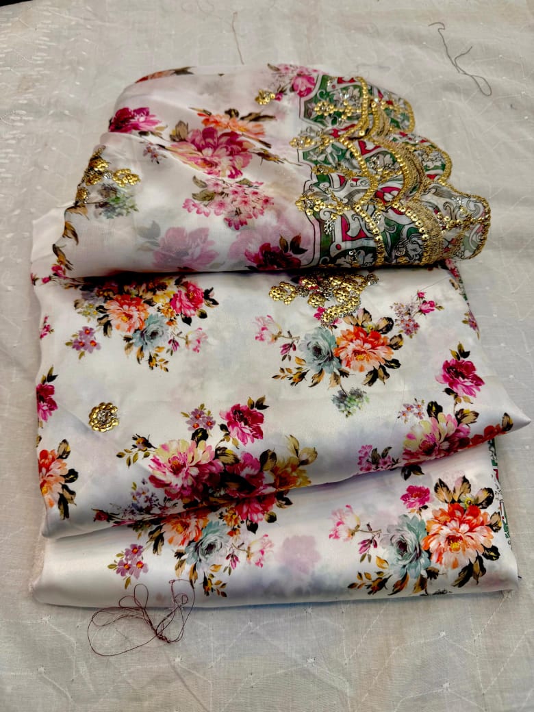 Shamose Silk 3 Pcs Coords Katori Work