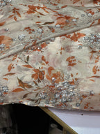 Most Trending Cutdana Lava Silk Printed