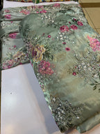 Most Trending Cutdana Lava Silk Printed