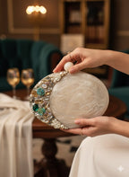 Beautiful Premium Quality Imported Indian Marble iphone Clutch