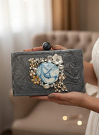 Beautiful Premium Quality Imported Indian Marble iphone Clutch
