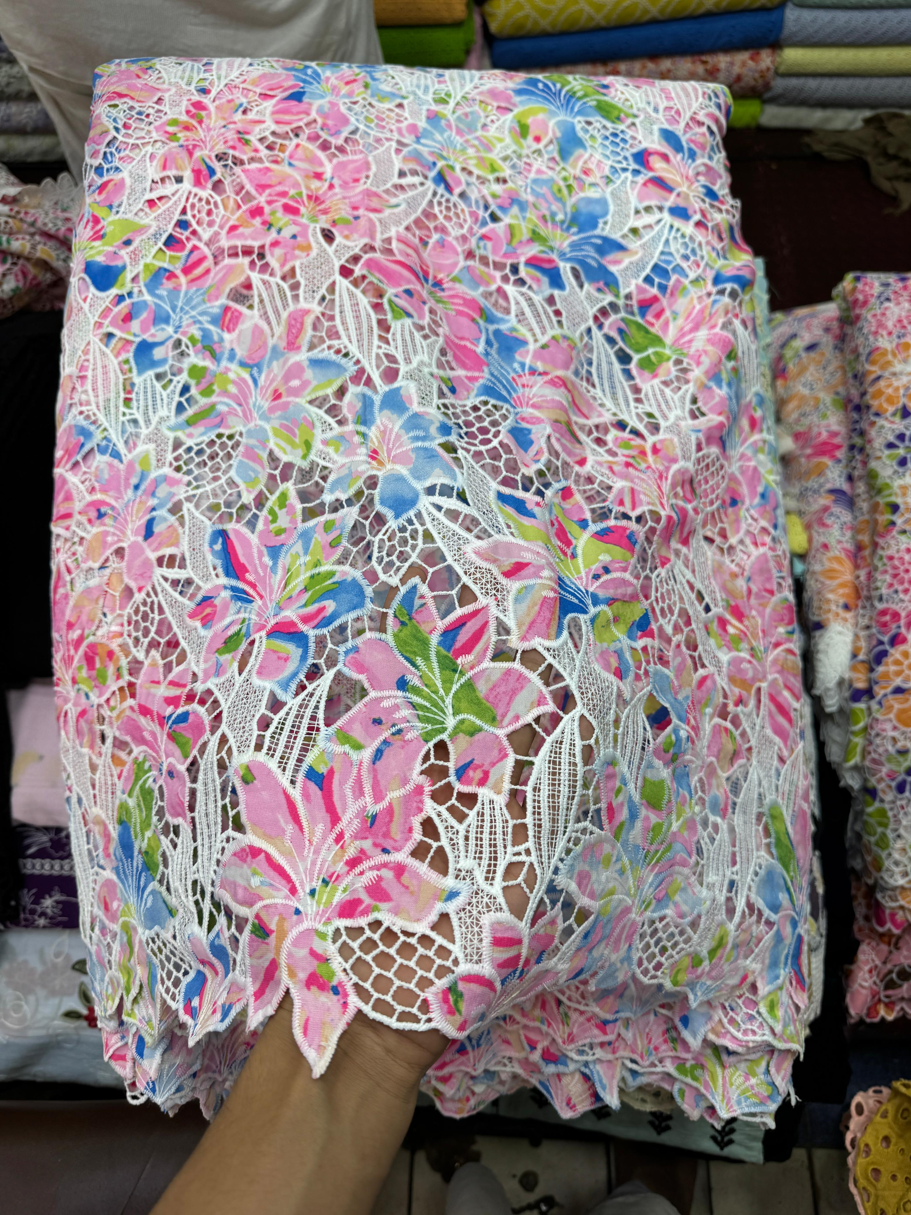 2 Pcs Suit Original Malti Lazzar Chicken