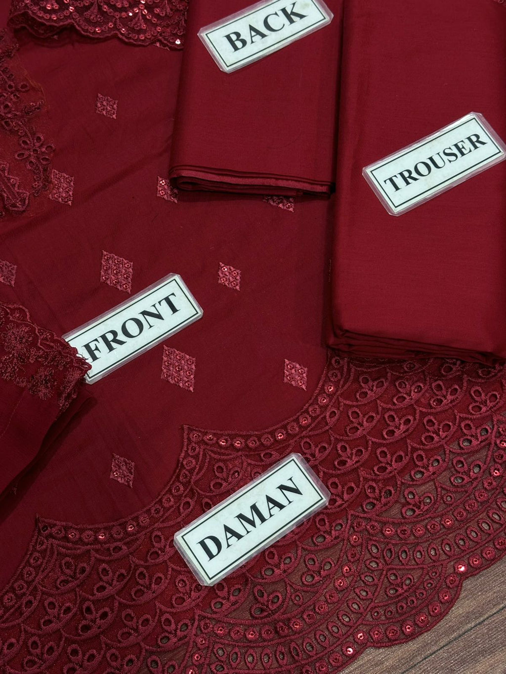 Egyptian Lawn & Semi Pure Chiffon