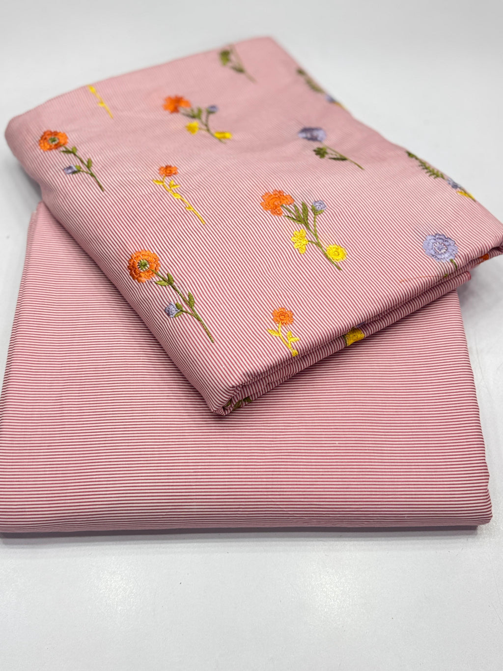 Pure imported lawn with multi embroidery 2 Pcs