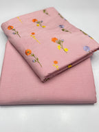 Pure imported lawn with multi embroidery 2 Pcs