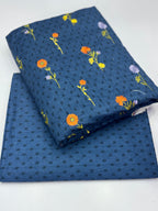 Pure imported lawn with multi embroidery 2 Pcs