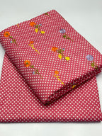 Pure imported lawn with multi embroidery 2 Pcs