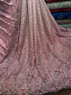 New Arrival Lawa Silk Crystal Multi Cutdana Border Style Dupata With Short Silk Trouser