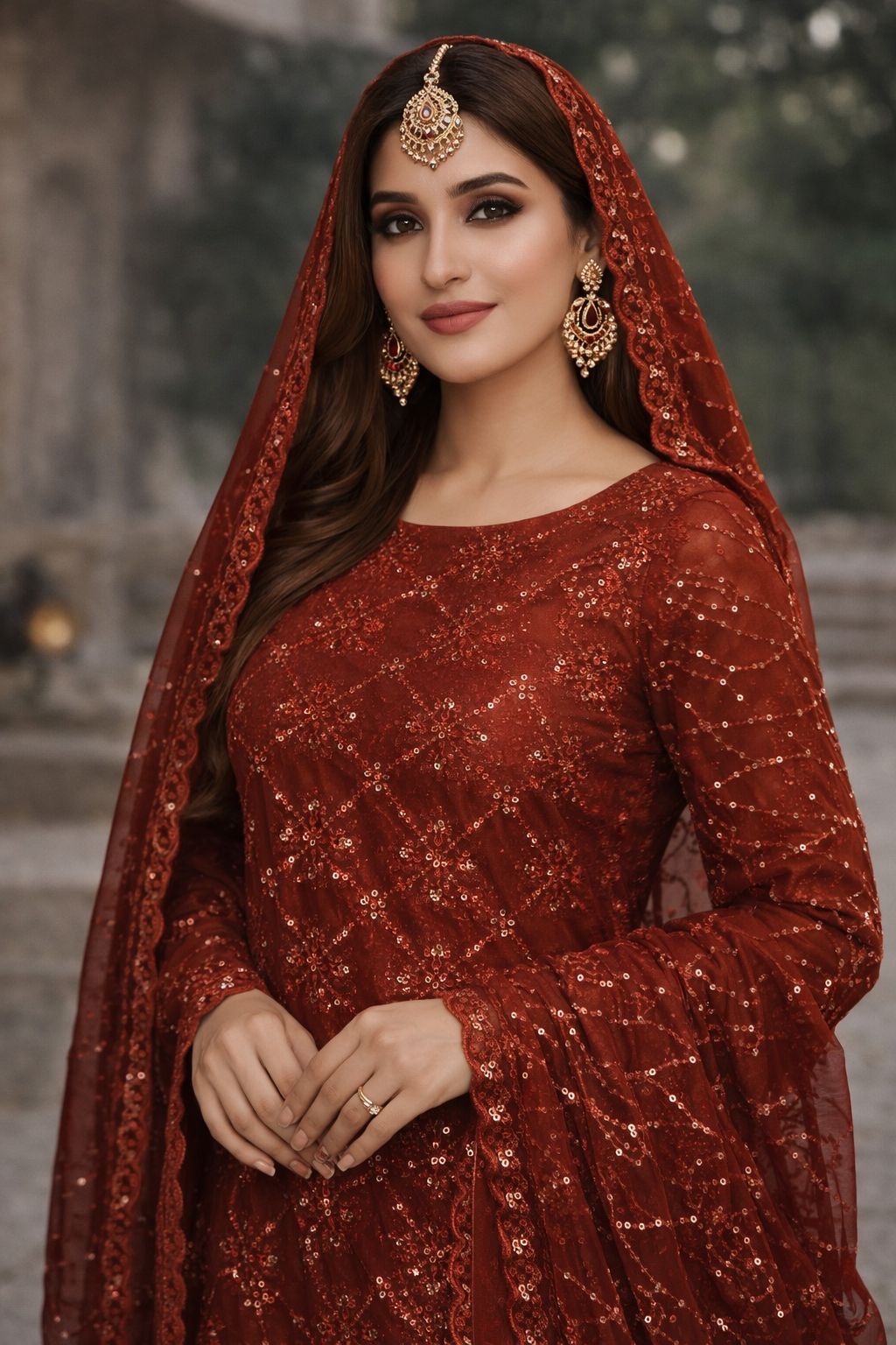 Luxury Chicken Kari 3 Pcs Suit