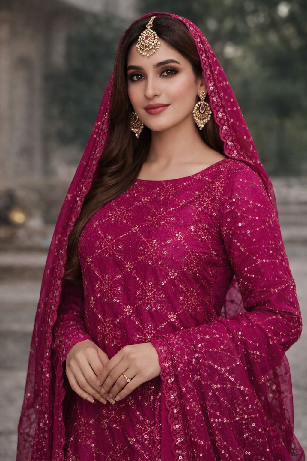 Luxury Chicken Kari 3 Pcs Suit