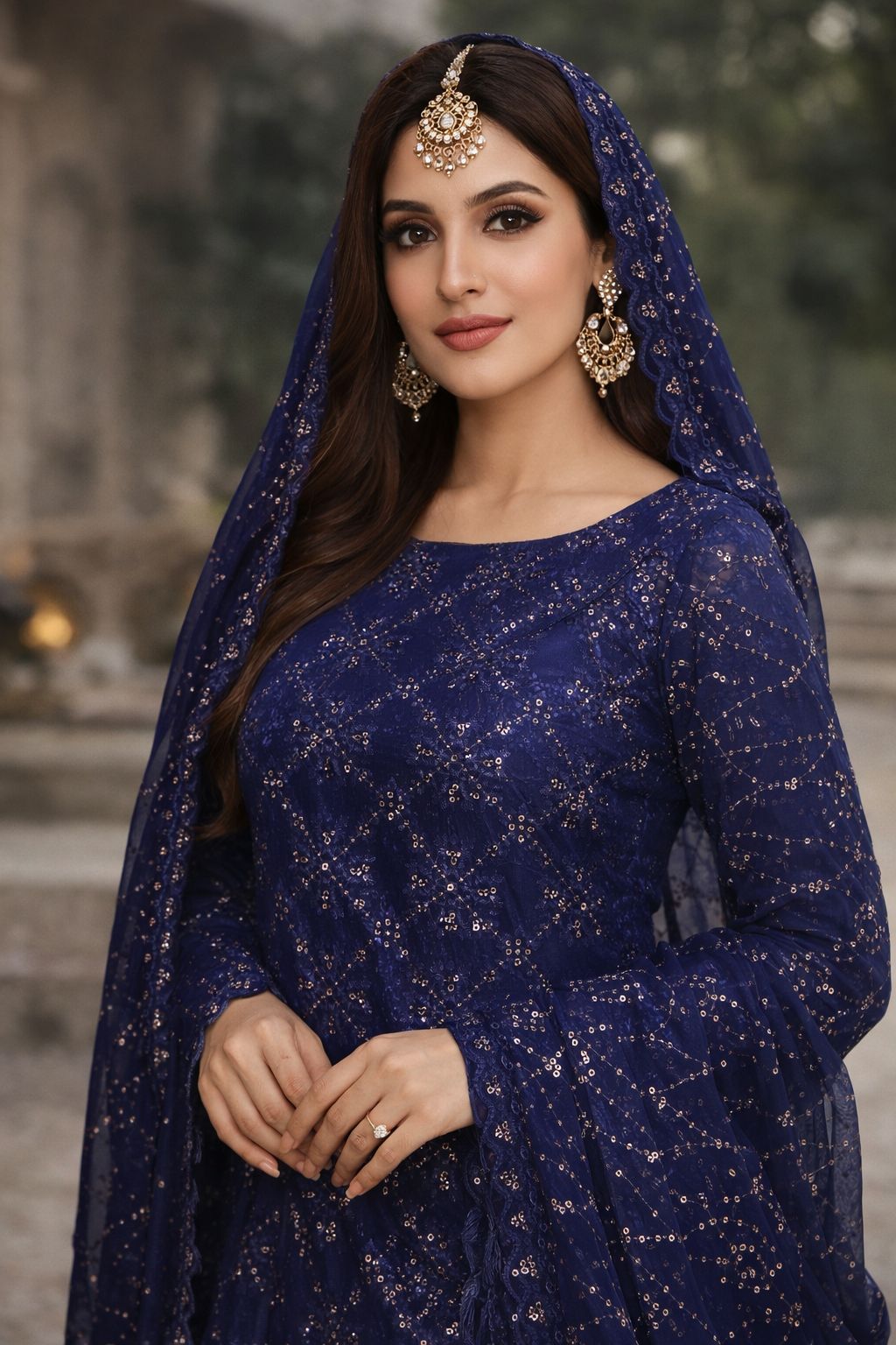 Luxury Chicken Kari 3 Pcs Suit