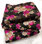 CHICKEN KARI SHIRT WITH PRINTED TROUSER & CHIFFON SOFT EMBROIDERY DUPATA