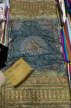 Chundri Two Tone Duptta Fabric Silk With Plain Silk Suit 3 Pcs