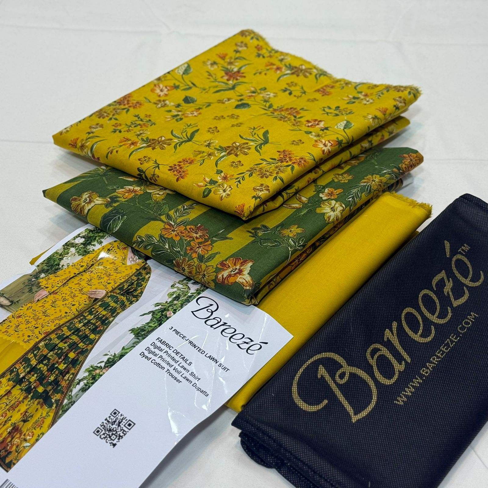 Breeze Lawn 3 Pcs Digital Print Design