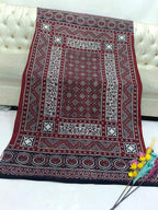Hand Made Beautiful Ajrak Print Shawls