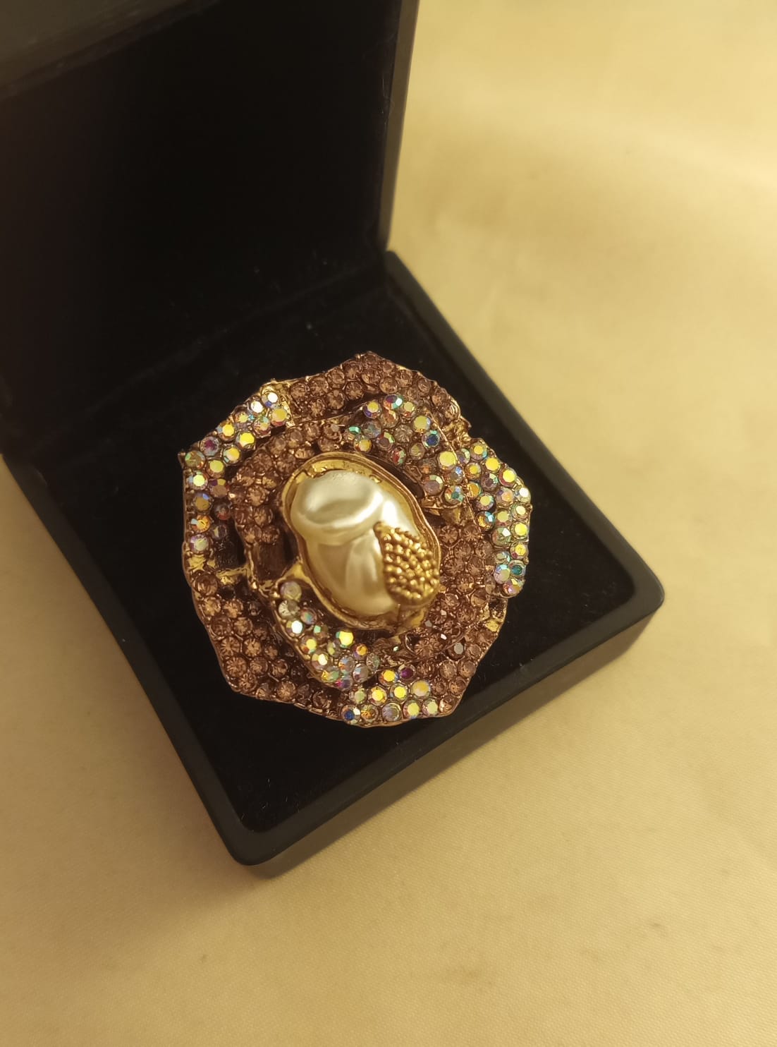 Turkish Stone Work Adjustable Ring