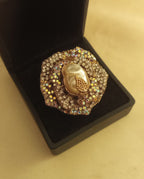 Turkish Stone Work Adjustable Ring