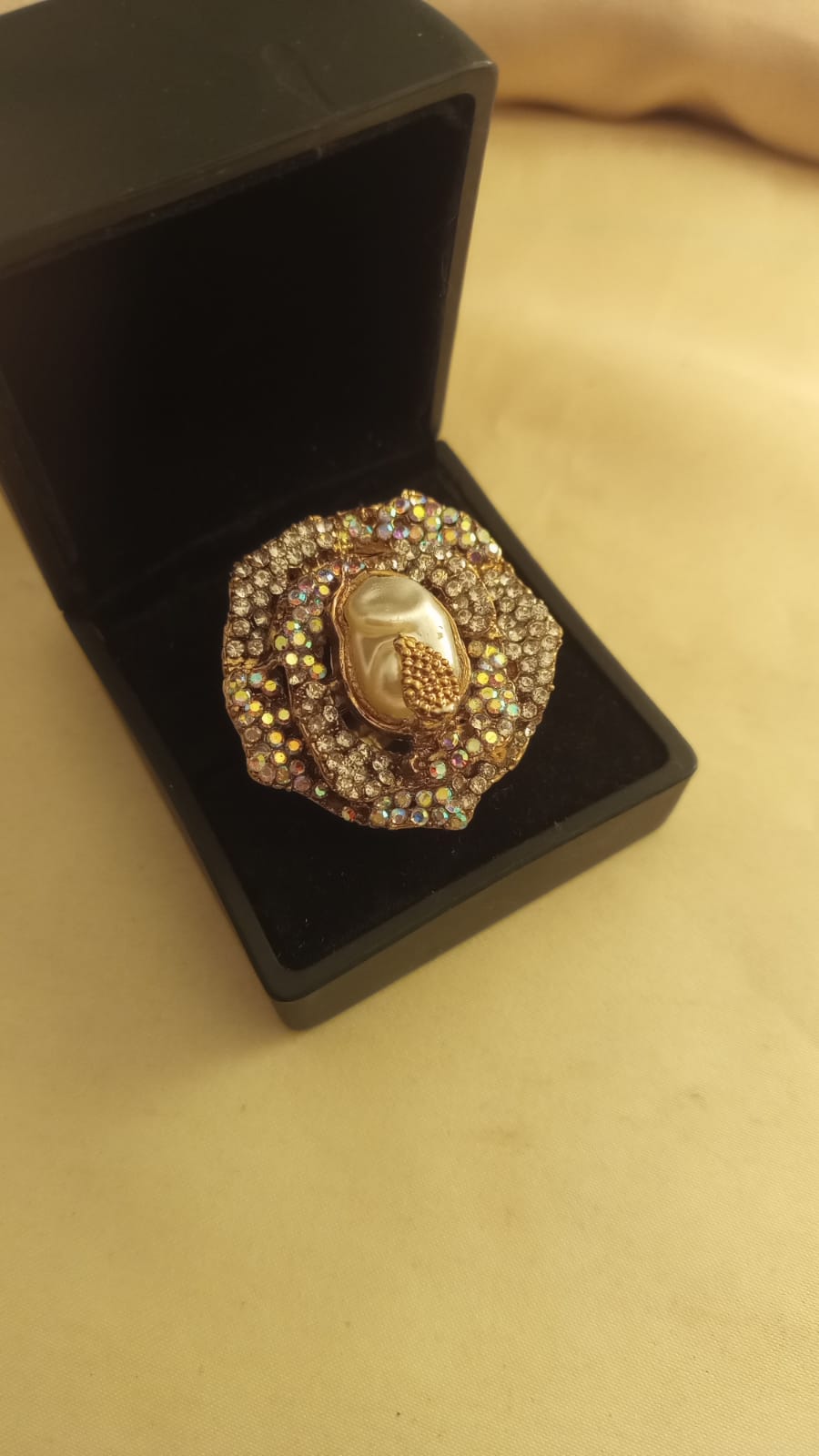 Turkish Stone Work Adjustable Ring